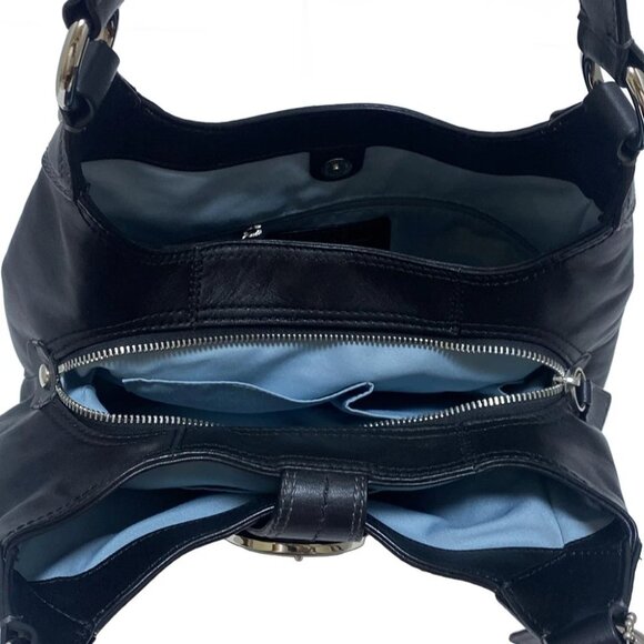 Auth COACH Soho leather hobo F17219 Black Leather - Shoulder Bag - Picture 6 of 11